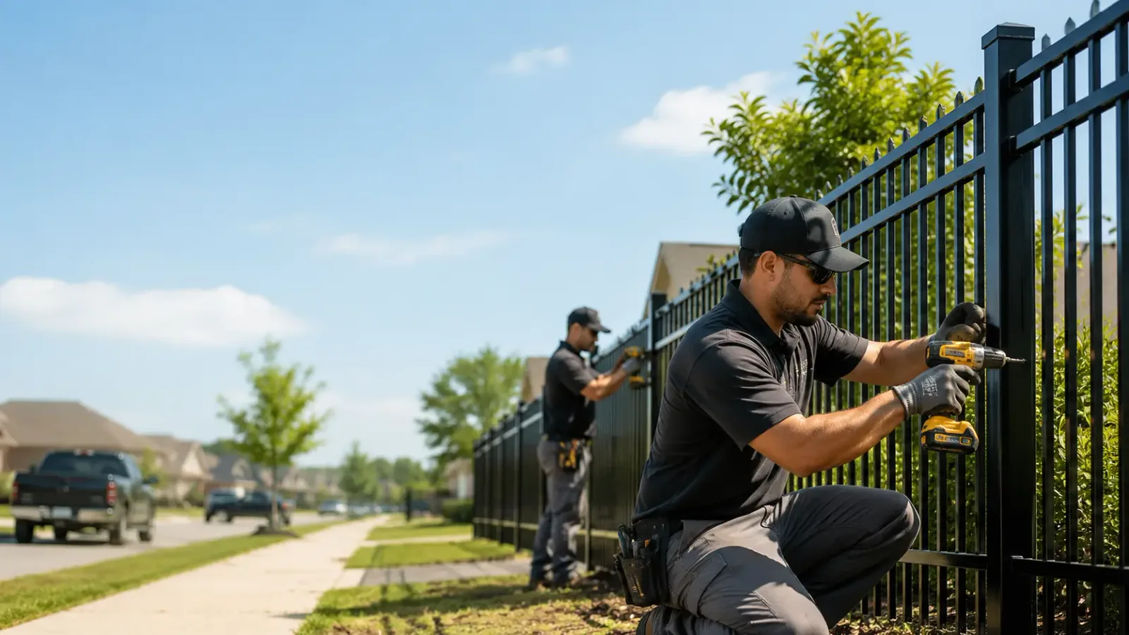 Metal Fence Installation in Alum Bank, PA